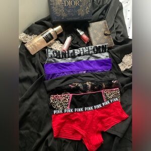 Bundle 5 Pink Victoria Secret panties